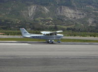 N2154J @ SZP - 2003 Cessna 172S SKYHAWK SP, Lycoming IO-360-L2A 180 Hp, landing roll Rwy 22 - by Doug Robertson