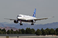 N627JB @ KLAS - jetBlue Airways - 'A Friend Like Blue' / 2005 Airbus A320-232 - by Brad Campbell
