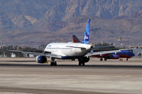 N627JB @ KLAS - jetBlue Airways - 'A Friend Like Blue' / 2005 Airbus A320-232 - by Brad Campbell
