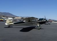 N3010B @ SZP - 1952 Cessna 195B BUSINESSLINER, Jacobs R-755-B2 275 Hp, taxi - by Doug Robertson