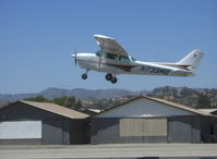 N739MB @ SZP - 1978 Cessna 172N SKYHAWK,  Lycoming O-320-H2AD 160 Hp, Takeoff climb Rwy 22 - by Doug Robertson