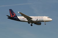 OO-SSM @ EBBR - descending to rwy 02