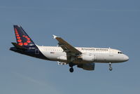 OO-SSG @ EBBR - descending to rwy 02