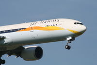 VT-JEE @ EBBR - flight 9W227 is descending to rwy 02