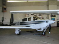 N205U @ KANE - Parked inside the hangar. - by Mitch Sando