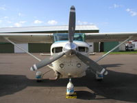 N85PE @ KANE - Parked on the ramp at Cirrus Flight Operations. - by Mitch Sando