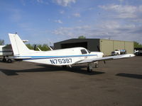 N75397 @ KANE - Parked on the ramp at Cirrus Flight Operations. - by Mitch Sando