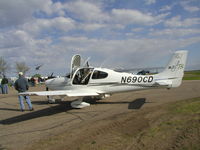 N690CD @ KANE - Blaine Aviation Weekend '08. - by Mitch Sando