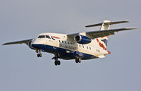 OY-NCN @ EBBR - Danish guest, new to the database, on short final rwy 02. - by Philippe Bleus