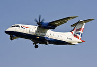 OY-NCD @ EBBR - Danish guest on short final rwy 02. - by Philippe Bleus