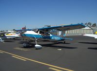 N7925V @ SZP - 1966 Cessna 180H, Continental O-470 230 Hp, highly mirror polished - by Doug Robertson