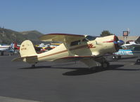 N67736 @ SZP - 1943 Beech D17S STAGGERWING, P&W R-985 Wasp Jr. 450 Hp - by Doug Robertson