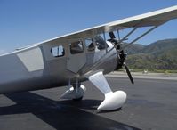 N273MD @ SZP - Dickenson Howard DGA-21 Experimental class, P&W R-1340-57 600 Hp Wasp radial, ready for engine start - by Doug Robertson