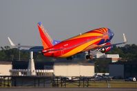 N383SW @ ORF - Southwest Airlines N383SW Arizona One departing RWY 23 enroute to Baltimore/Washington Int'l (KBWI).