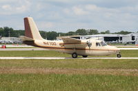N4700 @ LAL - Aero Commander 560 - by Florida Metal