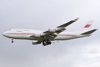A9C-HMK @ EGLL - State of Bahrain 747-400 - by Andy Graf-VAP