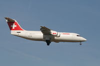 HB-IXQ @ EBBR - arrival of flight LX778 to rwy 02