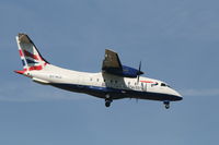 OY-NCD @ EBBR - flight BA8251 is descending to rwy 02