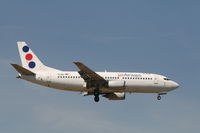 YU-ANJ @ EBBR - flight JU272 is descending to rwy 02 - by Daniel Vanderauwera