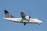D-BSSS @ EBBR - flight LH4656 is descending to rwy 02