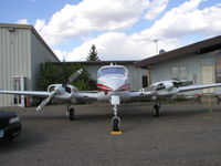 N7602Q @ KLVN - Parked on the ramp at Airlake. - by Mitch Sando