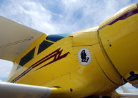 N47D @ BDU - Staggerwing parked for display at Boulder's Open House 2008. - by Bluedharma