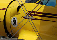 N47D @ BDU - Staggerwing parked for display at Boulder's Open House 2008. - by Bluedharma