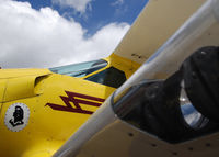 N47D @ BDU - Staggerwing parked for display at Boulder's Open House 2008. - by Bluedharma