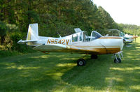 N9542V @ MD18 - rare single tail Erocoupe type at Horn Pt Fly In - by J.G. Handelman