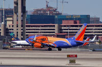 N224WN @ KLAS - Southwest Airlines - 'Slam Dunk' / 2005 Boeing 737-7H4 - by Brad Campbell
