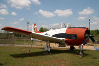138285 @ CLT - USAF North American T28 Trojan - by Yakfreak - VAP