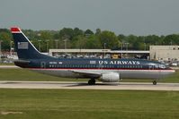 N517AU @ CLT - US Airways Boeing 737-300 - by Yakfreak - VAP