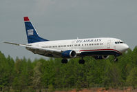 N455UW @ CLT - US AIrways Boeing 737-400 - by Yakfreak - VAP