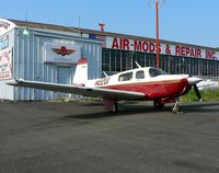 N2201 @ N87 - Nice 1983 Mooney basks in the sun at Trenton-Robbinsville. - by Daniel L. Berek