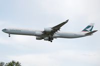 B-HQC @ EGLL - Cathay Pacific A340-600 - by Andy Graf-VAP