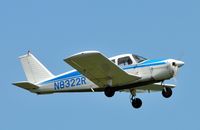 N8322R @ 5W8 - Departing runway 22 - by John W. Thomas