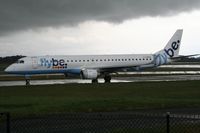 G-FBEB @ EGCC - Taken at Manchester Airport on a typical showery April day - by Steve Staunton