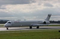 HB-JIB @ EGCC - Taken at Manchester Airport on a typical showery April day - by Steve Staunton