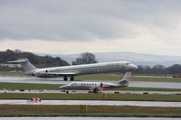 HB-JIB @ EGCC - Taken at Manchester Airport on a typical showery April day - by Steve Staunton