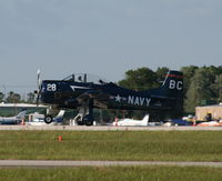 N128BC @ LAL - T-28 - by Florida Metal