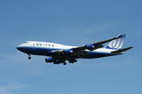 N182UA @ KIAD - Boeing 747-400 - by Mark Pasqualino