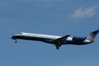 N838HK @ KIAD - EMB-145LR - by Mark Pasqualino