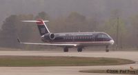 N406AW @ RDU - Lining up on 5L