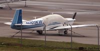 N201KW @ RDU - The stately tail of the Mooney