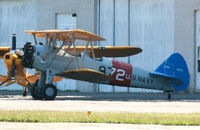 N68972 @ 12N - This newly restored Stearman is the pride of the Aeroflex fleet. - by Daniel L. Berek