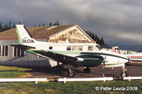 ZK-CIA @ NZNR - Air Transport (Chatham Islands) Ltd., Chatham Islands - 1997 - by Peter Lewis