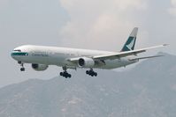 B-HNK @ VHHH - Cathay Pacific 777-300
