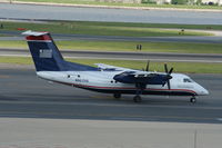 N907HA @ KDCA - DHC-8-100 - by Mark Pasqualino