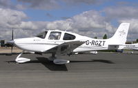 G-RGZT @ EGBT - Cirrus SR20-G3 GTS - by Roger Syratt