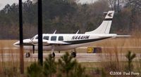 N444HM @ W03 - In for a short while at Wilson, NC